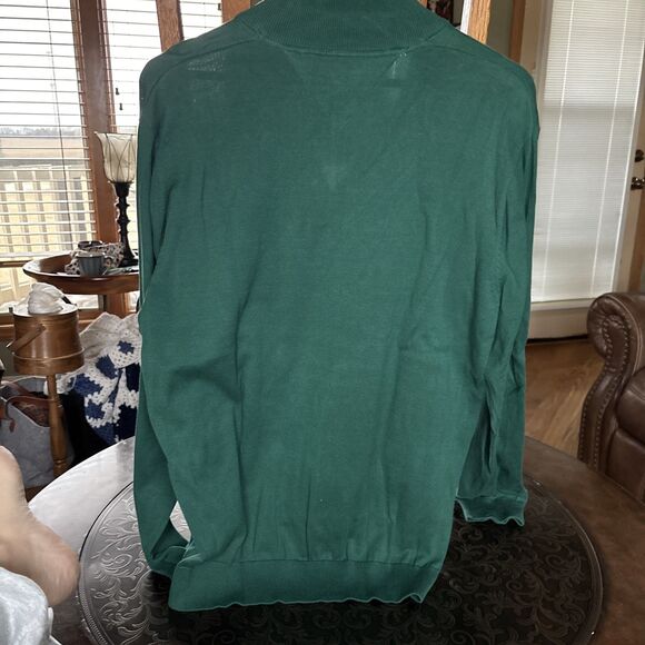 Report Collection mens Pullover Sweater Large New With Tags 1/4 Zip Neck - Picture 4 of 5